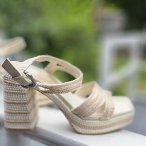 Dolce Vita Anira Pearl Platform Heel In Ivory